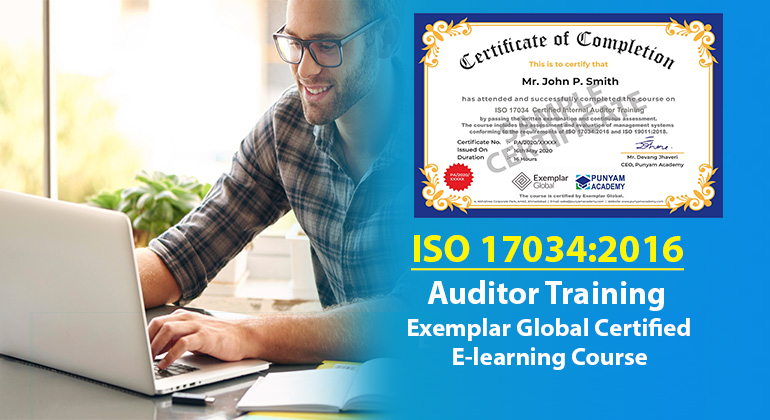 ISO 17034 auditor training